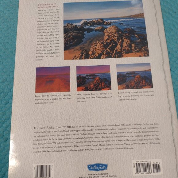 Vintage art book - LightScapes how to paint, Walter Foster - Picture 3 of 3